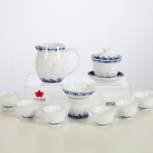 10頭手繪工(gōng)夫茶具(jù)-鯉...